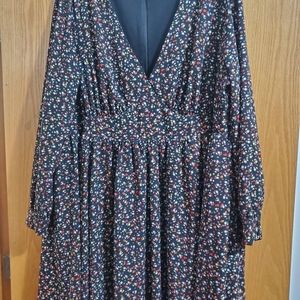 Torrid Floral Dress, Like New